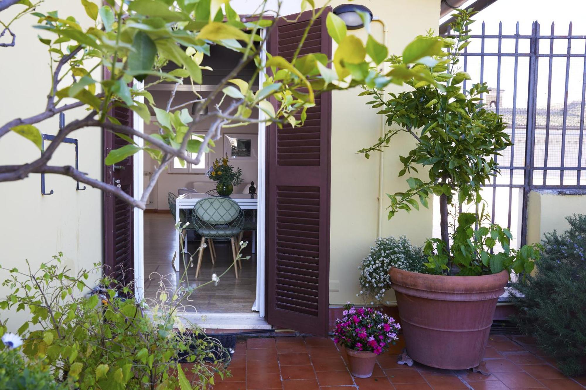 Trasteverehome - Attic Terrace Center Of Rome Baroque Exterior photo